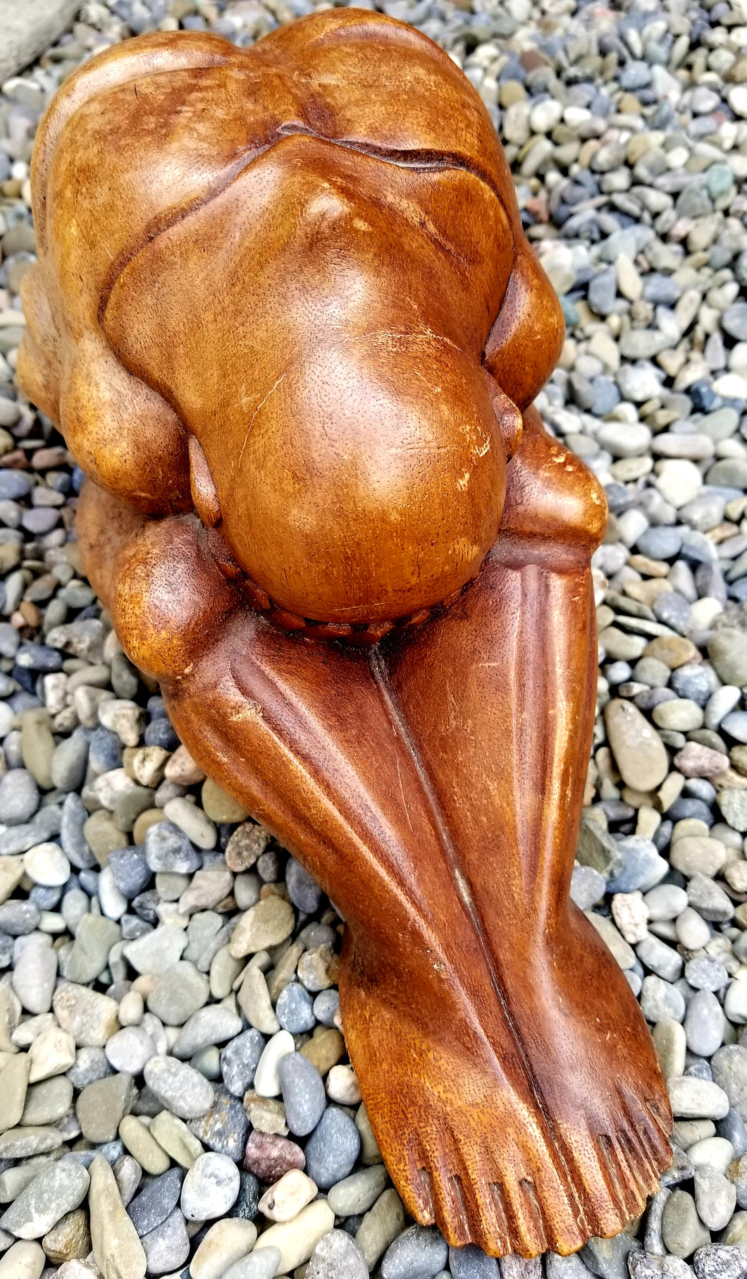 LONELY  - Wood Carving to Ponder