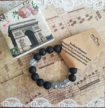 Load image into Gallery viewer, Aromatherapy  Jewellery - Lava Volcanic Rock Stone.
