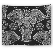 Load image into Gallery viewer, Bohemian Mandala Elephant Tapestry Wall Hanging - COMING SOON
